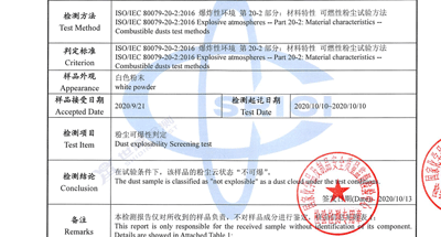 如何判断哪些粉末能不能爆炸